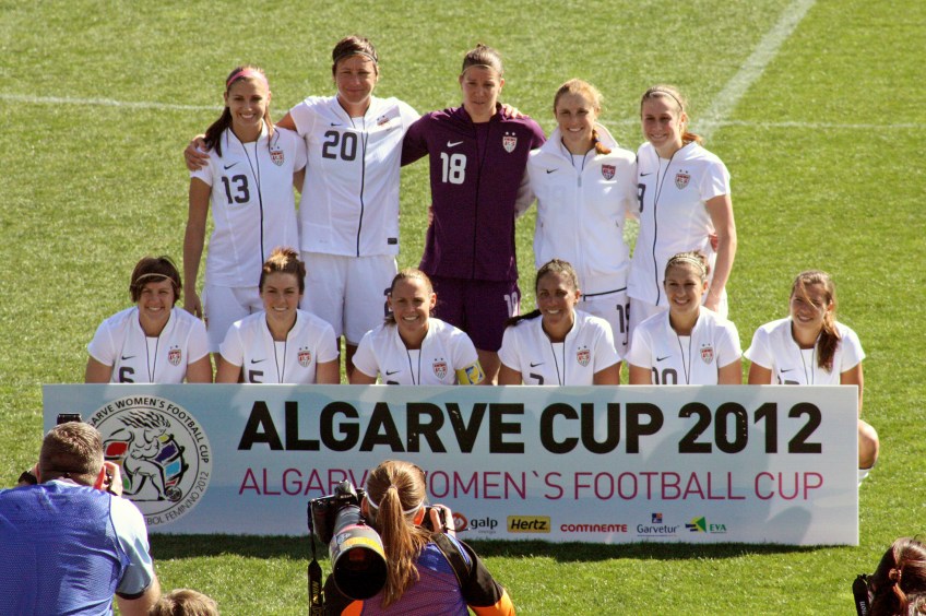 USA:s startelva mot Sverige