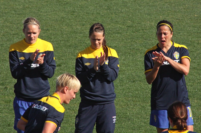 Åpplåder på uppvärmningen