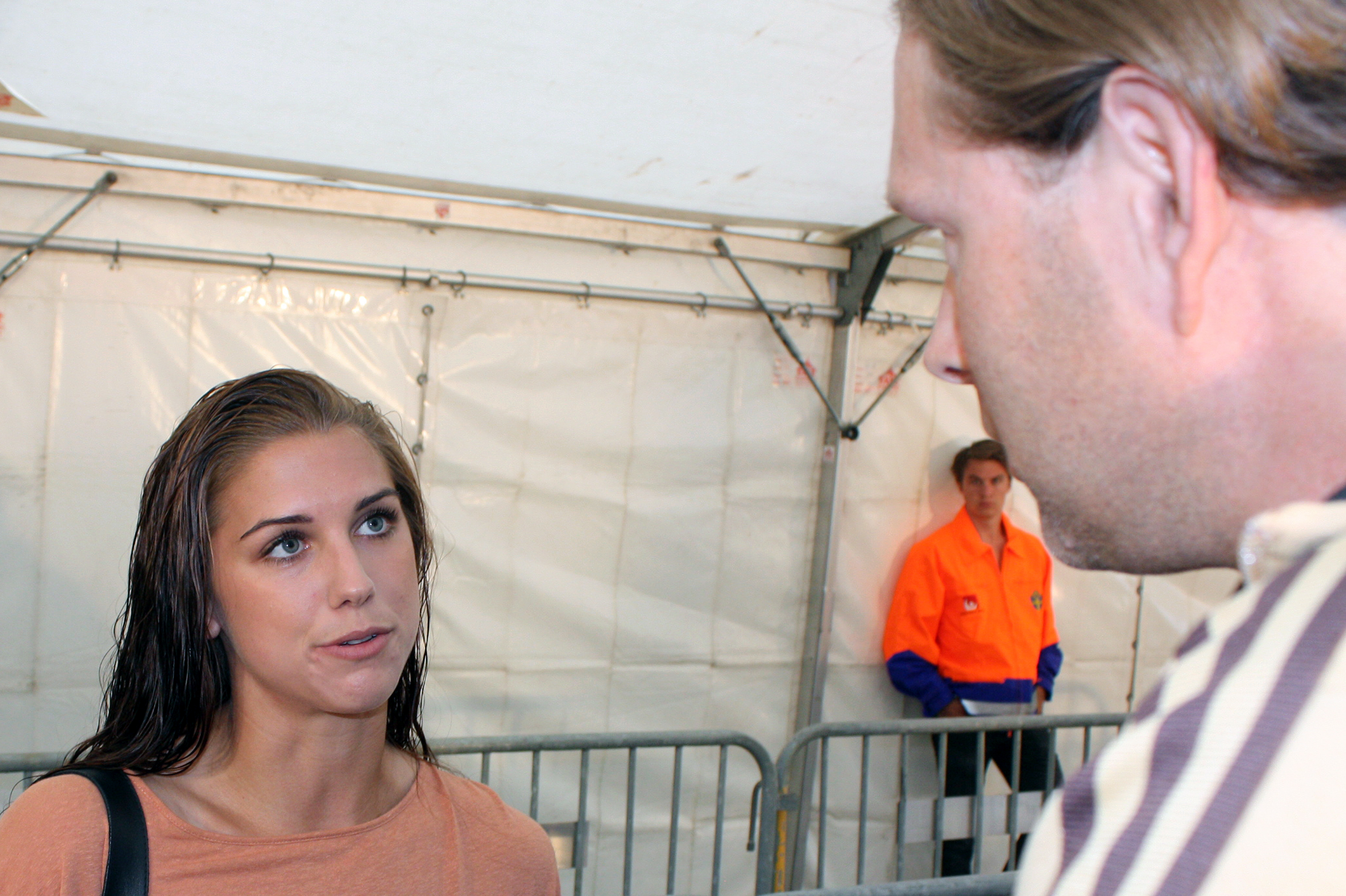 Jag intervjuar Alex Morgan