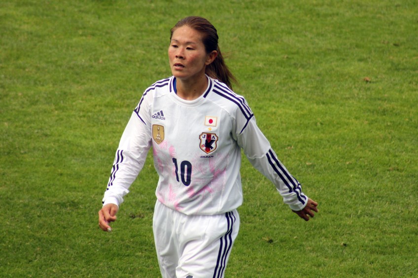 Homare Sawa på väg av