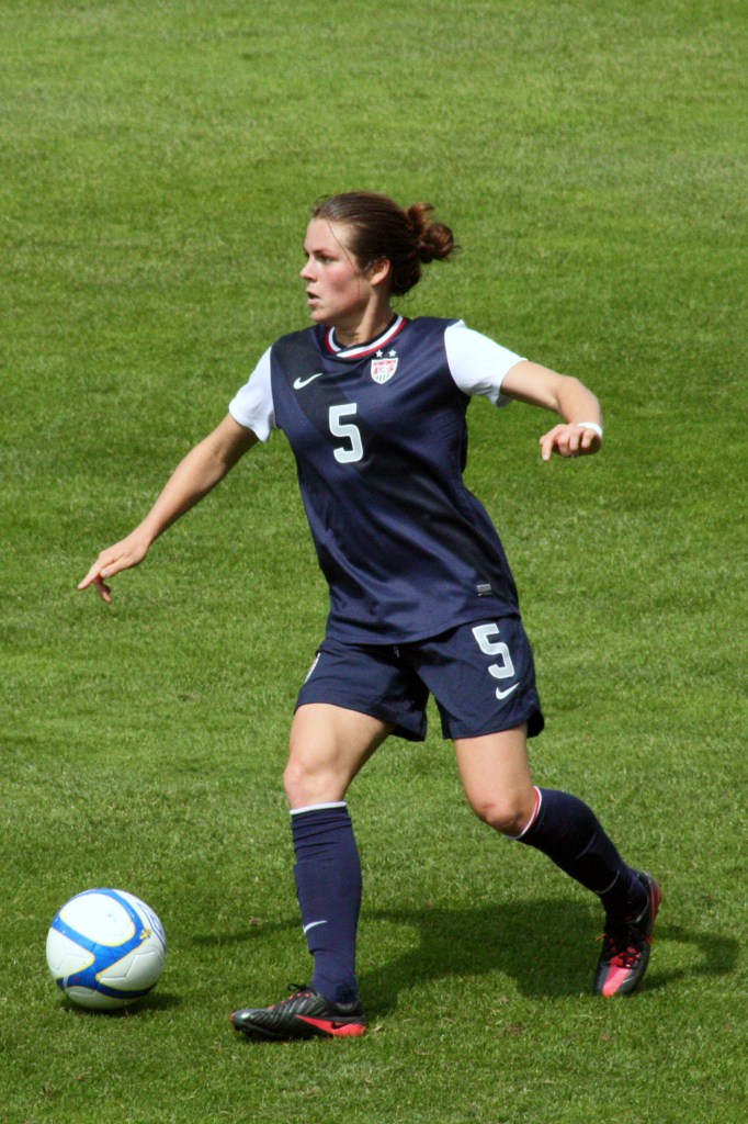 Kelley O'Hara i aktion