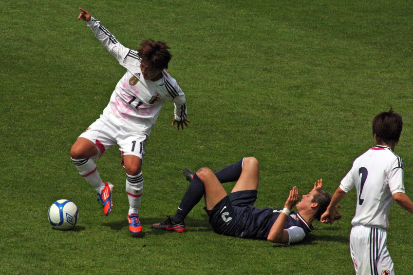 Shinobu Ohno och Kelley O'Hara