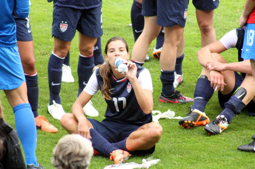 Tobin Heath dricker
