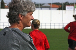 Coach Pia Sundhage