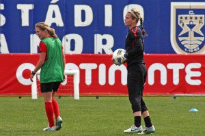 Målvakten Ashlyn Harris