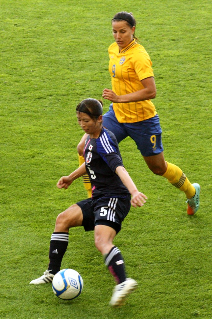 Aya Sameshima och Jessica Landström