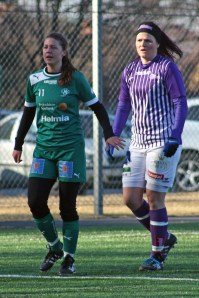 Linda Wallin och Mikaela Uthas.